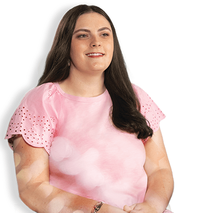 Photo of Alexandra, living with LCHAD